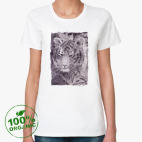 Женская футболка органик