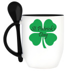 Кружка с ложкой