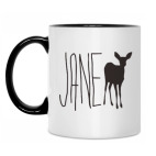 Кружка двухцветная