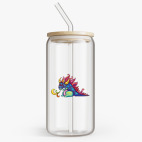 Банка с бамбуковой крышкой