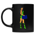 Кружка цветная UV-DTF