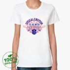 Женская футболка органик