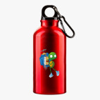 Металлическая бутылка 400 мл UV-DTF