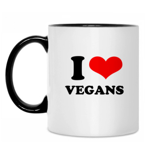 Кружка I love my vegan