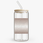 Банка с бамбуковой крышкой