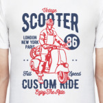 Vintage Scooter Custom Ride