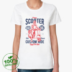 Женская футболка органик