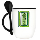 Кружка с ложкой