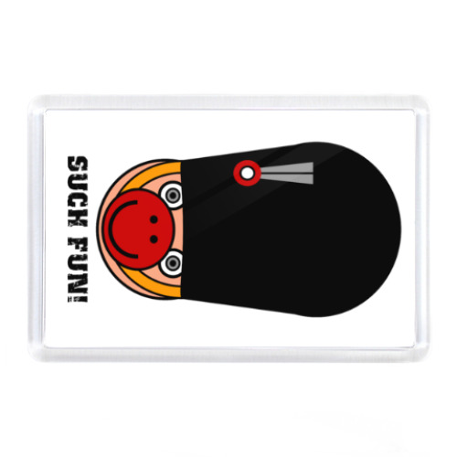 Магнит с принтом 'Клоун'