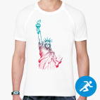 Мужская спортивная футболка