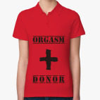 Женская рубашка поло