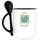 Кружка с ложкой