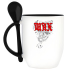 Кружка с ложкой