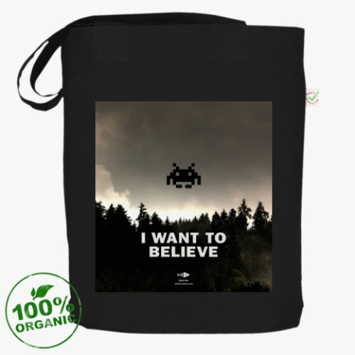 Сумка шоппер I WANT TO BELIEVE