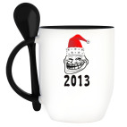 Кружка с ложкой