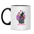 Кружка двухцветная