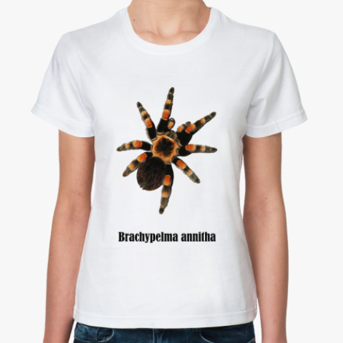 Классическая футболка с принтом Annitha