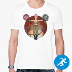 Мужская спортивная футболка