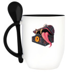 Кружка с ложкой