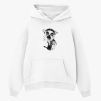 Толстовка худи оверсайз