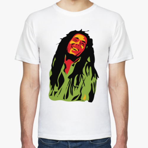 Футболка с принтом Marley