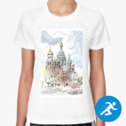 Женская спортивная футболка