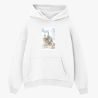 Толстовка худи оверсайз