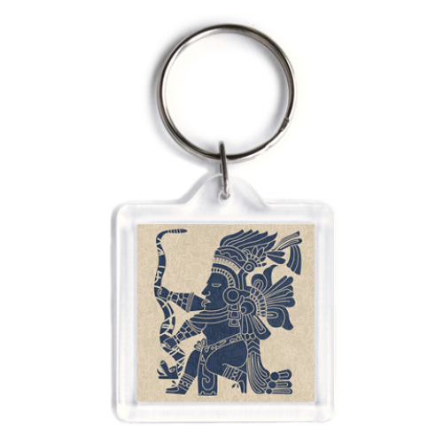 Брелок с принтом   Индеец