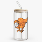 Банка с бамбуковой крышкой