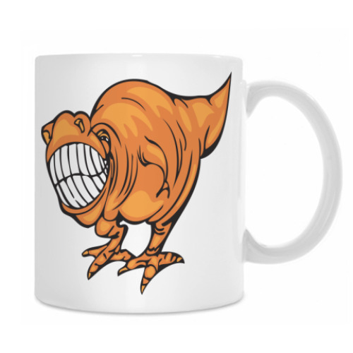 Кружка с принтом Динозавр