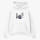 Толстовка худи оверсайз