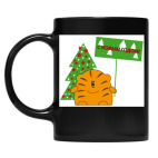 Кружка цветная UV-DTF