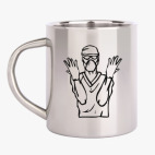 Кружка металлическая