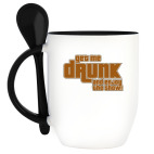 Кружка с ложкой