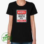 Женская футболка органик