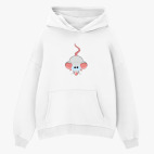 Толстовка худи оверсайз