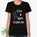 Женская футболка органик