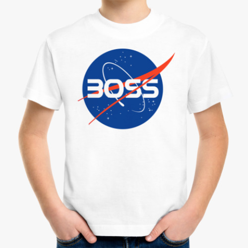 Детская футболка NASA BOSS