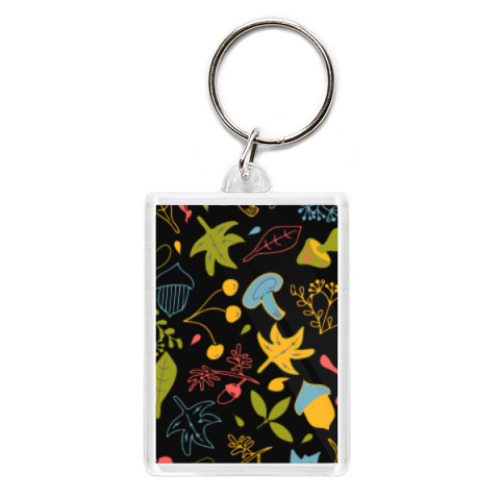 Брелок с принтом Осенний фон