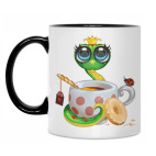 Кружка двухцветная