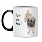 Кружка двухцветная