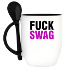 Кружка с ложкой