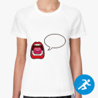 Женская спортивная футболка