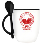 Кружка с ложкой