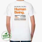 Женская футболка органик