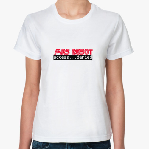 Классическая футболка Mr Robot - fsociety - E Corp