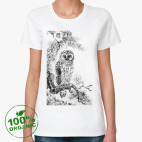 Женская футболка органик