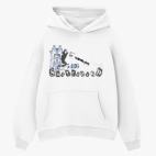 Толстовка худи оверсайз