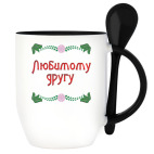 Кружка с ложкой