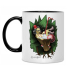 Кружка двухцветная